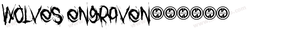Wolves Engraven字体转换